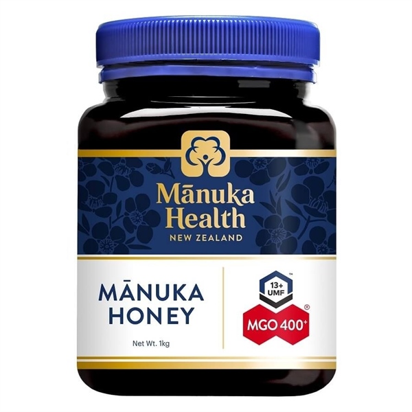 Manuka health manuka honey MGO 400+ mật ong hỗ trợ đẹp da, viêm nhẹ 1kg (07/26)