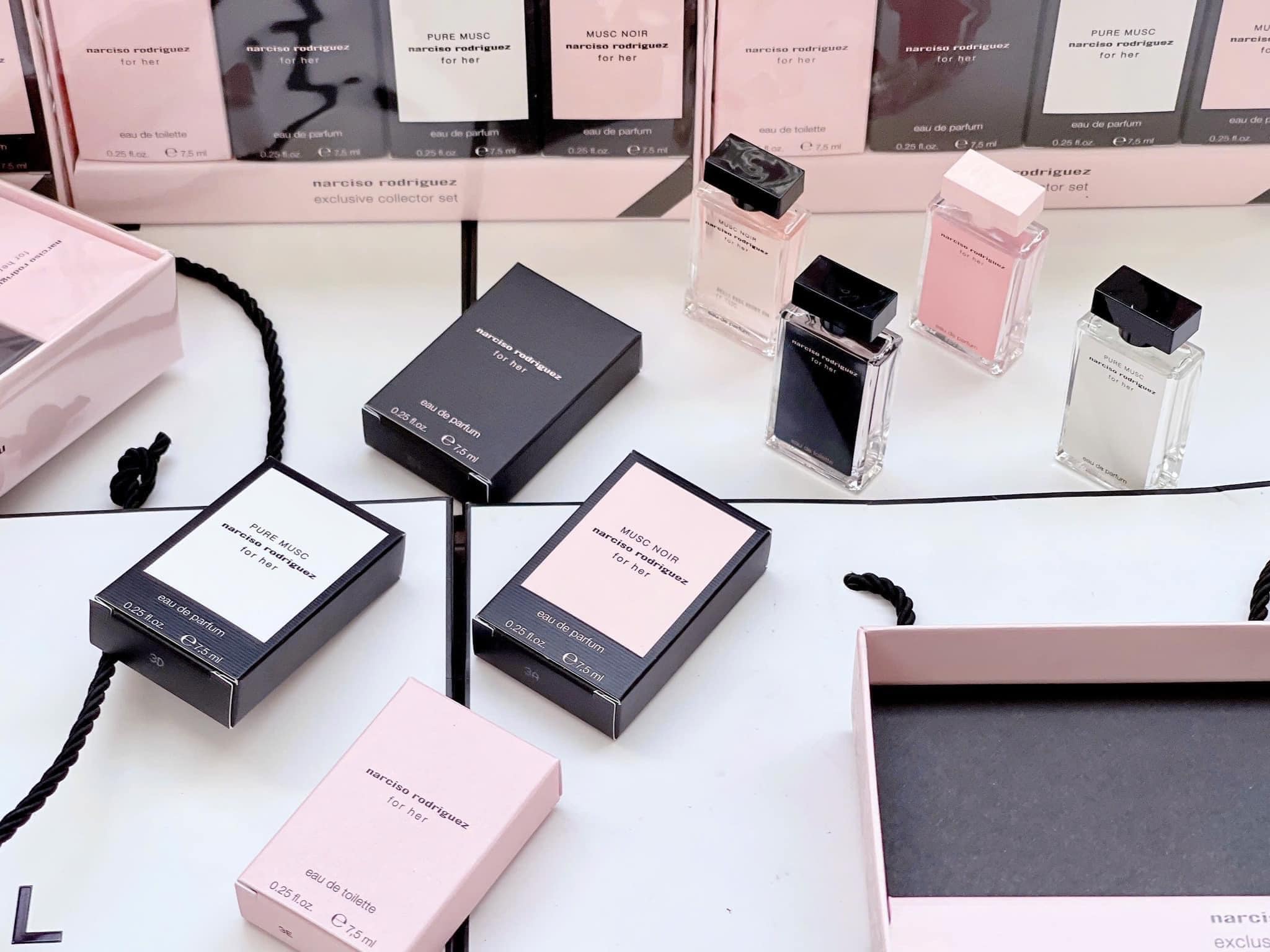 Nước hoa nữ Gift set Narciso mini x [for her edt for