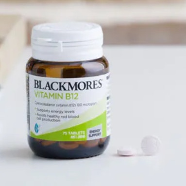 Blackmores Vitamin B12 bổ sung vitamin B12 75v (02/27)