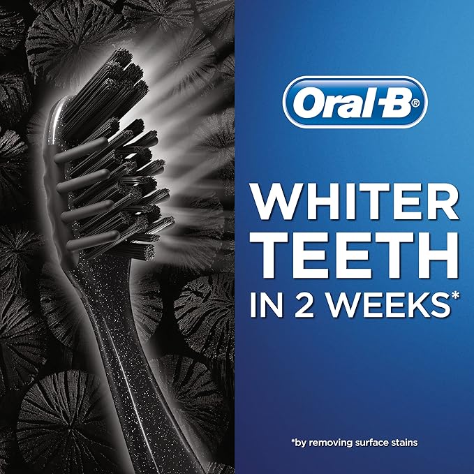 Oral-B Toothbrush Cross Action All in One Charcoal set bàn chải đánh răng than hoạt tính 10 cây