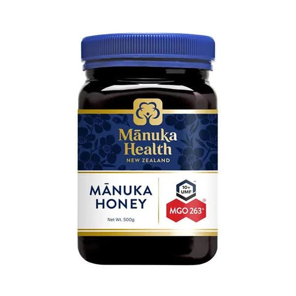 Manuka health manuka honey MGO 263+ mật ong tăng sức đề kháng 500g (12/27)
