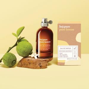 Nước hoa thuần chay hej:pure Lemon EDP hương chanh kết hợp hoa cam 50ml