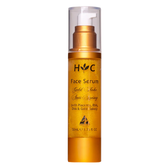Healthy Care Anti-Ageing Gold Flake Face Serum tinh chất vàng chống lão hóa và dưỡng ẩm da mặt 50ml (09/29)