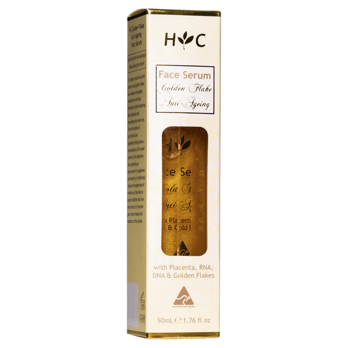 Healthy Care Anti-Ageing Gold Flake Face Serum tinh chất vàng chống lão hóa và dưỡng ẩm da mặt 50ml (09/29)