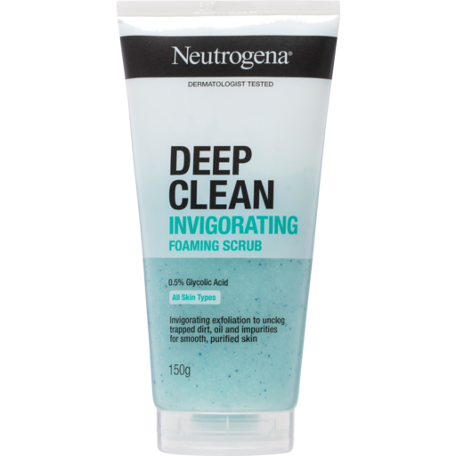 Neutrogena deep clean sữa rửa mặt tẩy tế bào chết có hạt 150g (2027)