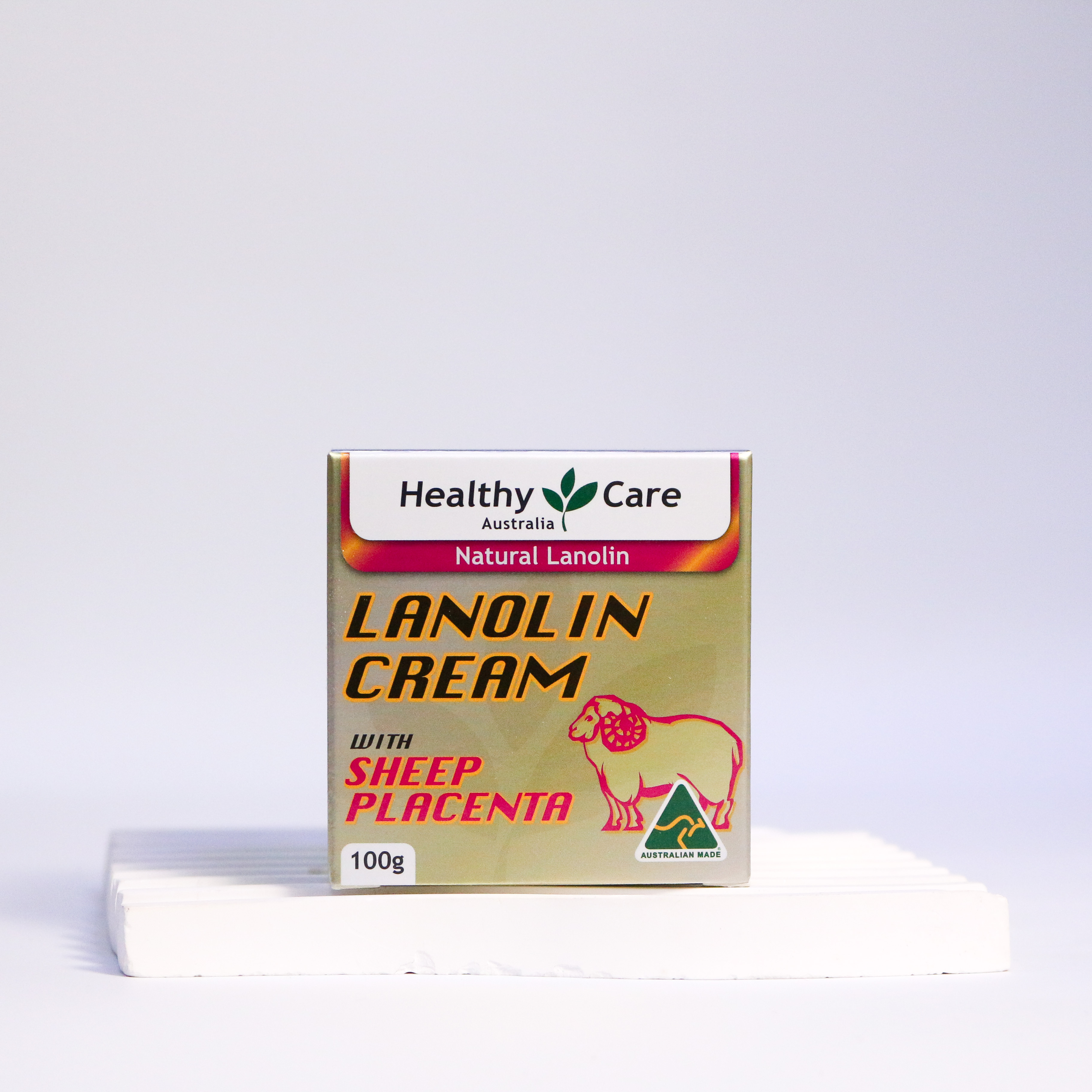 Healthy care lanolin cream with sheep placenta kem dưỡng da nhau thai cừu chỗng lão hóa da 100g (12/28)