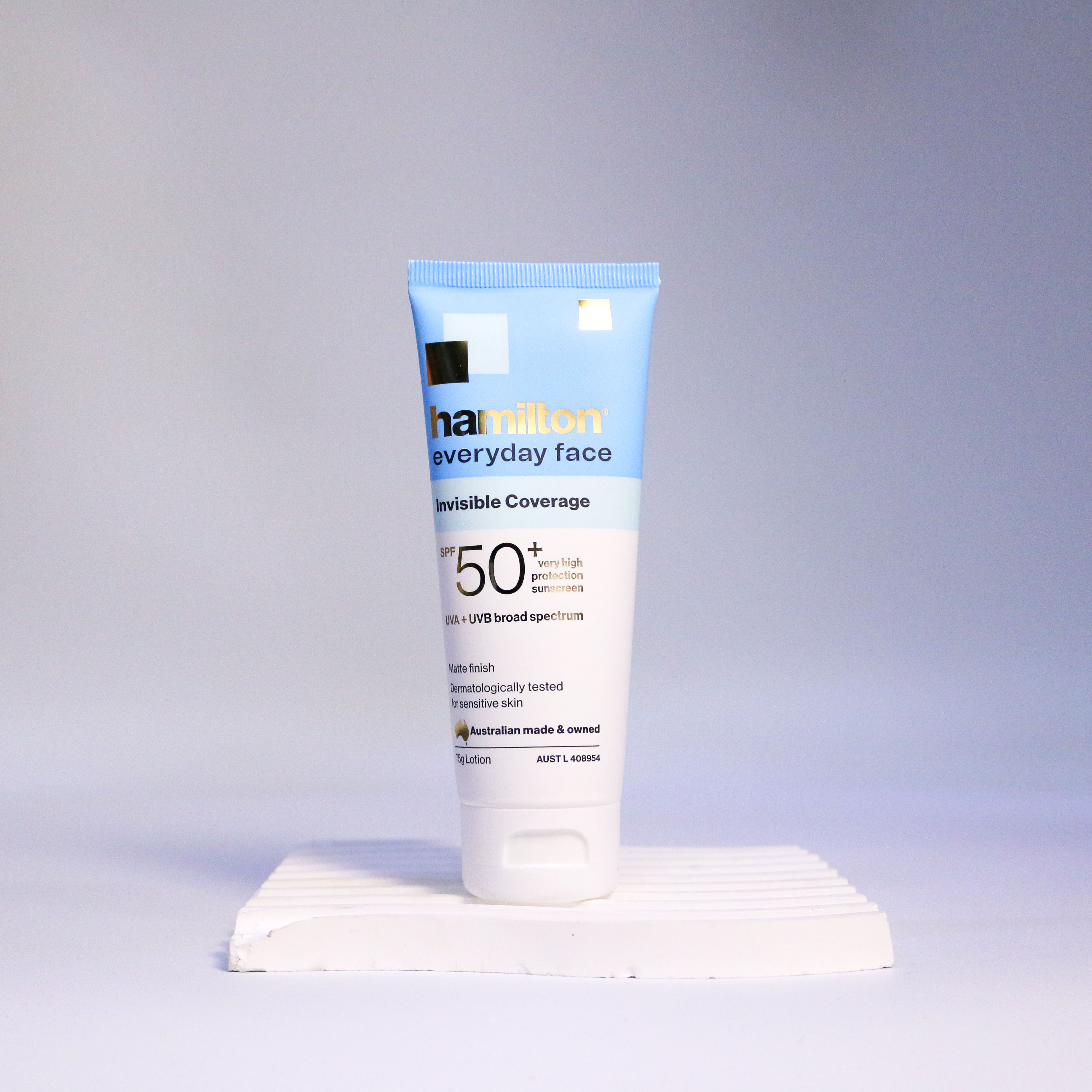 Hamilton Everyday Face Invisible Sunscreen SPF 50+ Kem chống nắng mặt trong suốt, không bết rít 75g (06/28)