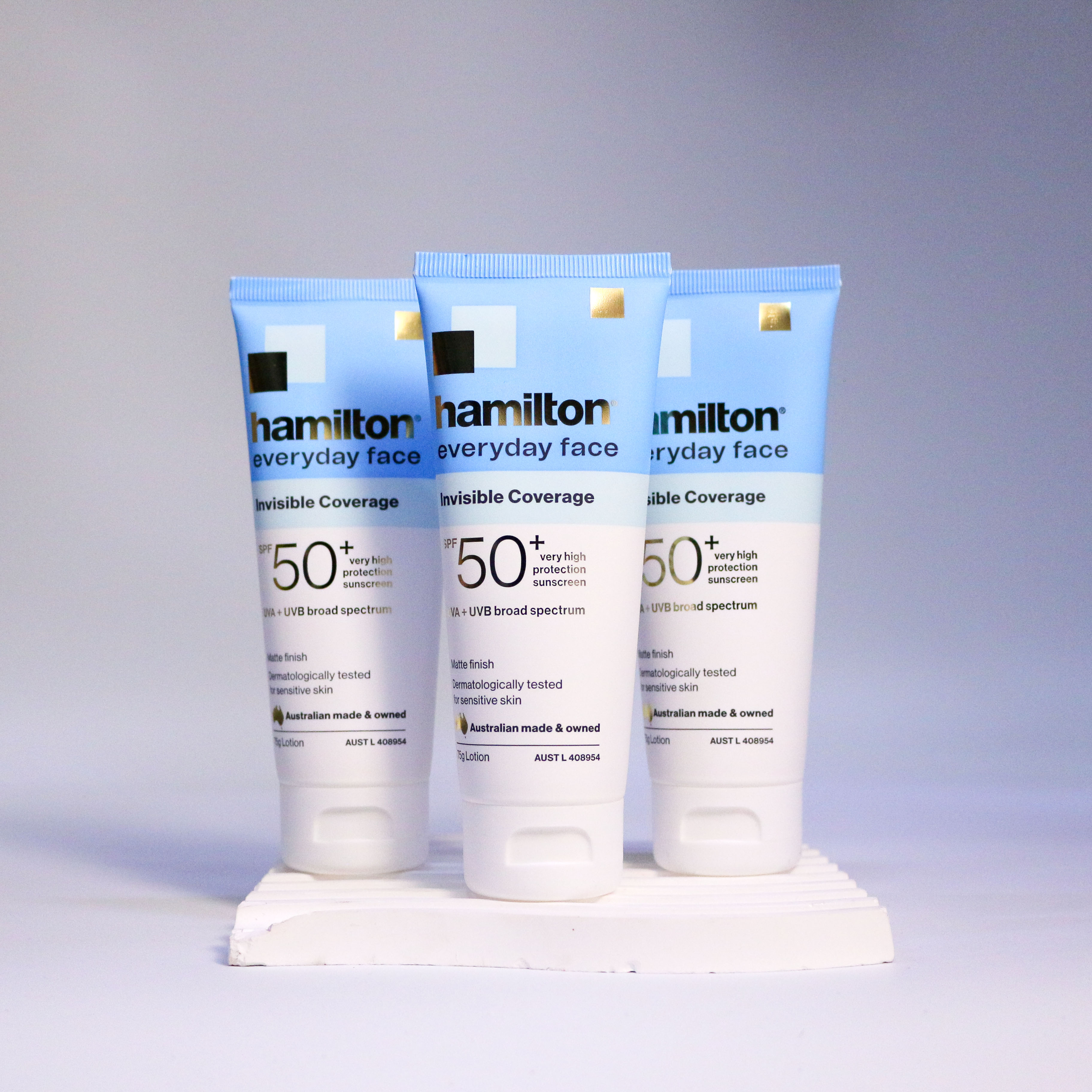 Hamilton Everyday Face Invisible Sunscreen SPF 50+ Kem chống nắng mặt trong suốt, không bết rít 75g (06/28)
