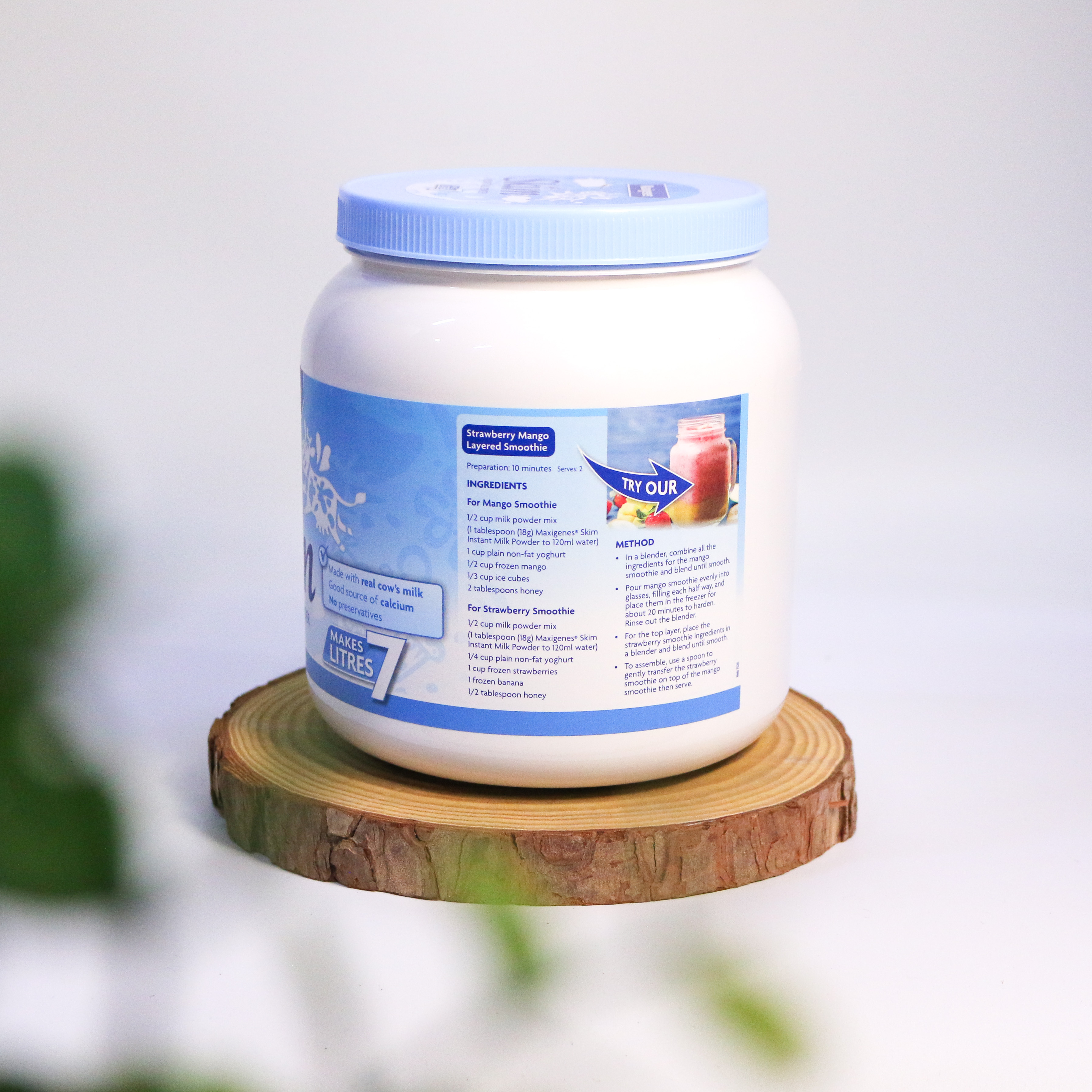 Maxigenes skim instant milk powder sữa bột tách béo 1kg (06/27)