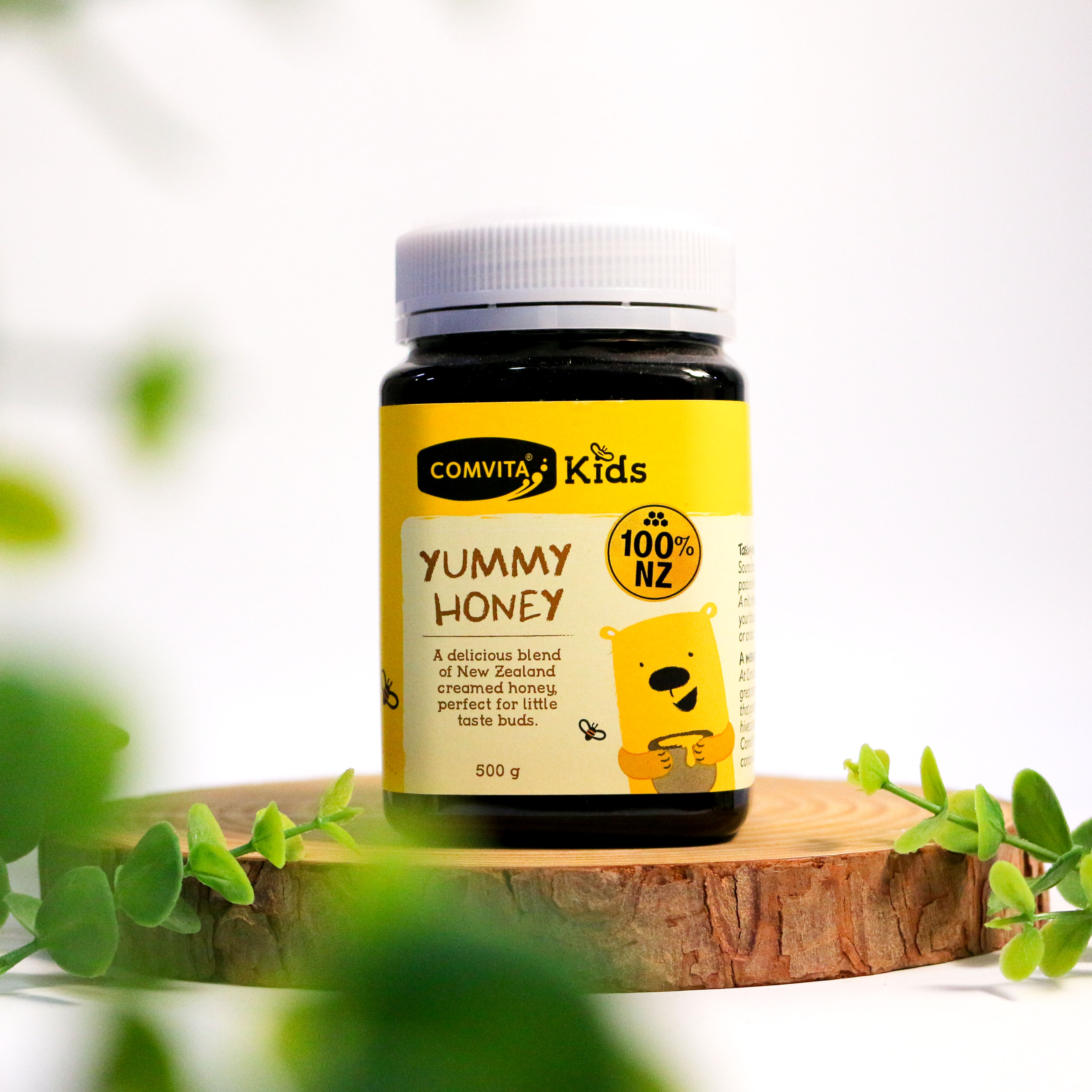 Comvita kids yummy honey mật ong thiên nhiên cho bé 500g (08/27)
