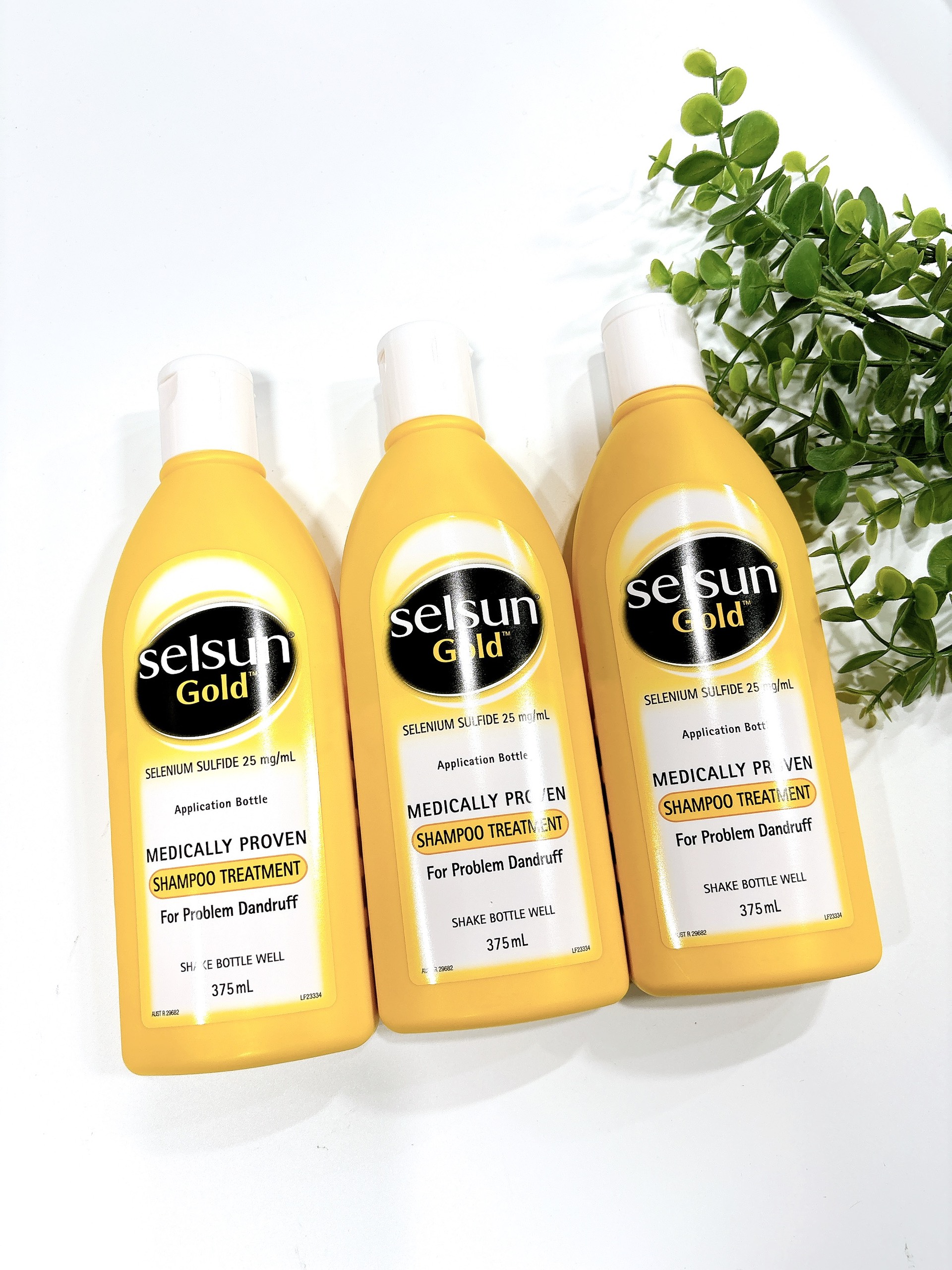 Selsun gold dầu gội trị gàu, nấm ngứa dành cho tình trạng gàu nặng 375ml (02/27)