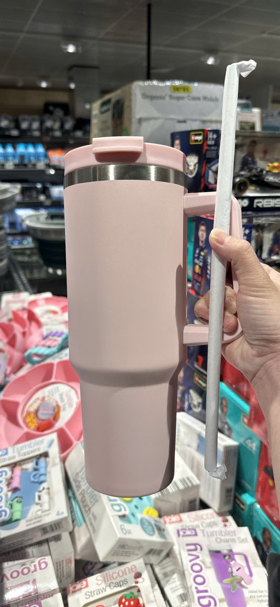 Crofton Travel Mug 1.1L ly giữ nhiệt kèm ống hút giữ lạnh 16h - giữ nóng 7h