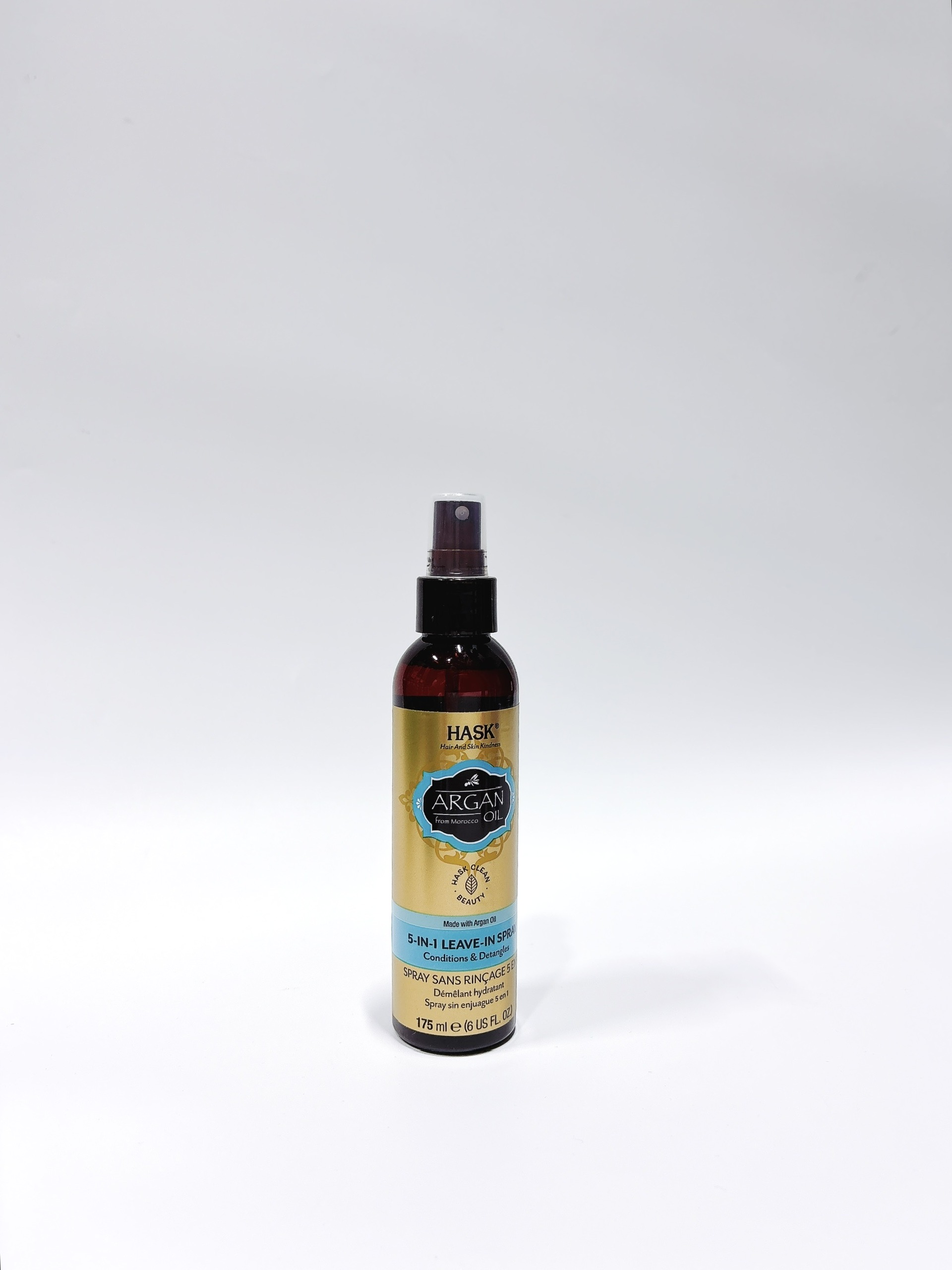 Hask 5-In-1 Leave-In Spray xịt dưỡng tóc, phục hồi tóc 175ml