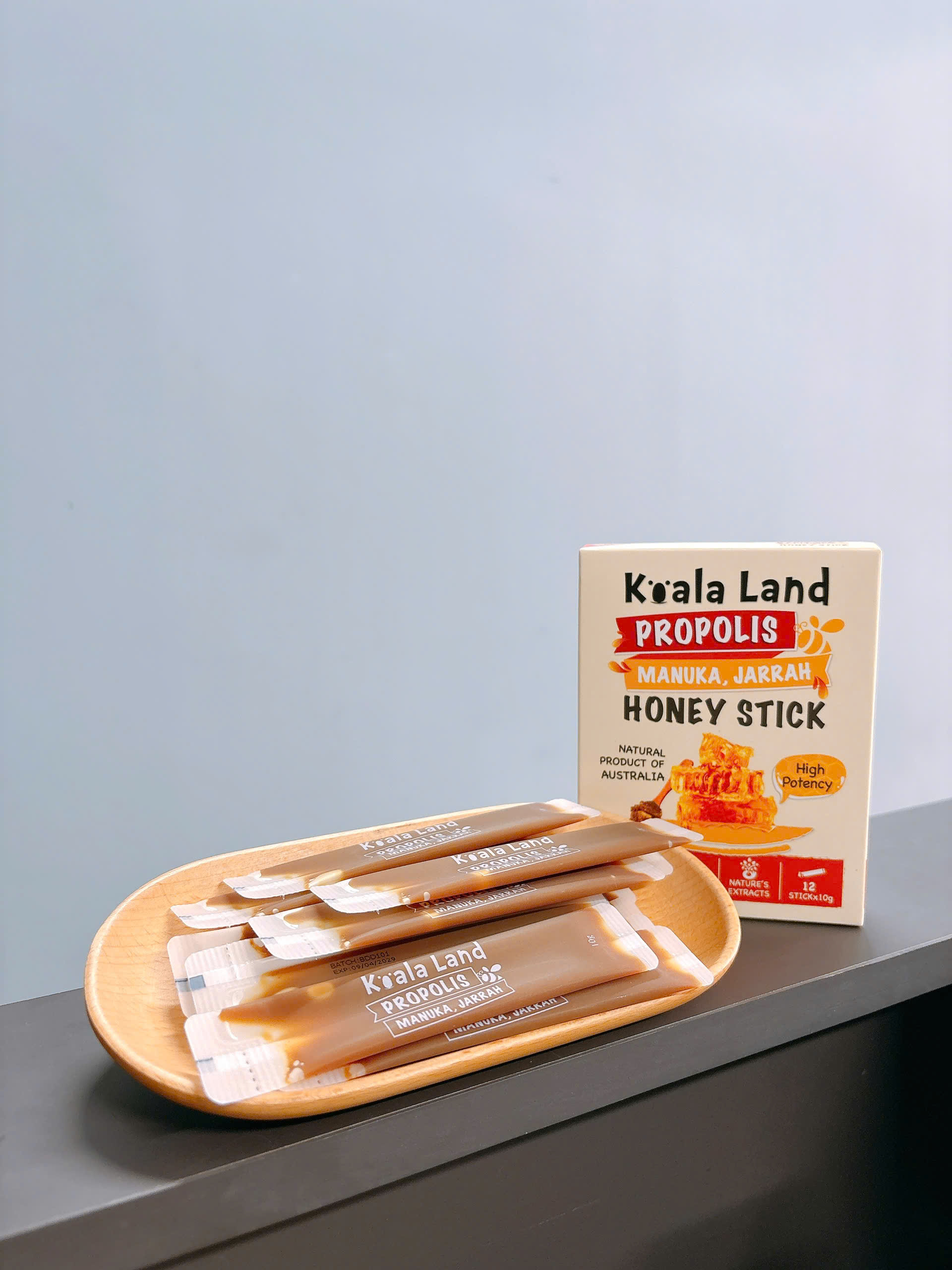 Koala Land honey stick mật ong dạng que 12x10g (2029)