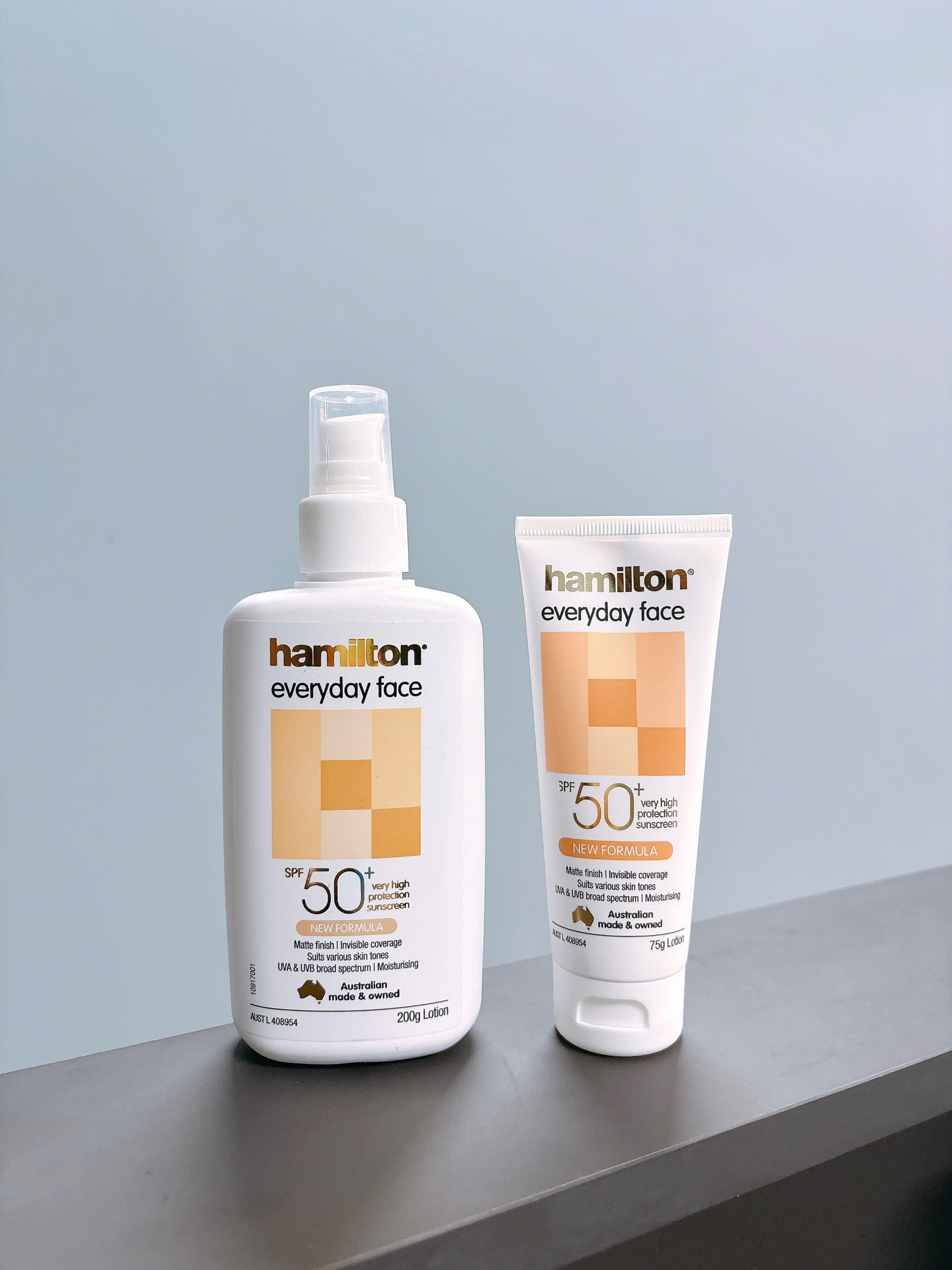 Hamilton everyday face spf50+ sunscreen kem chống nắng phổ rộng