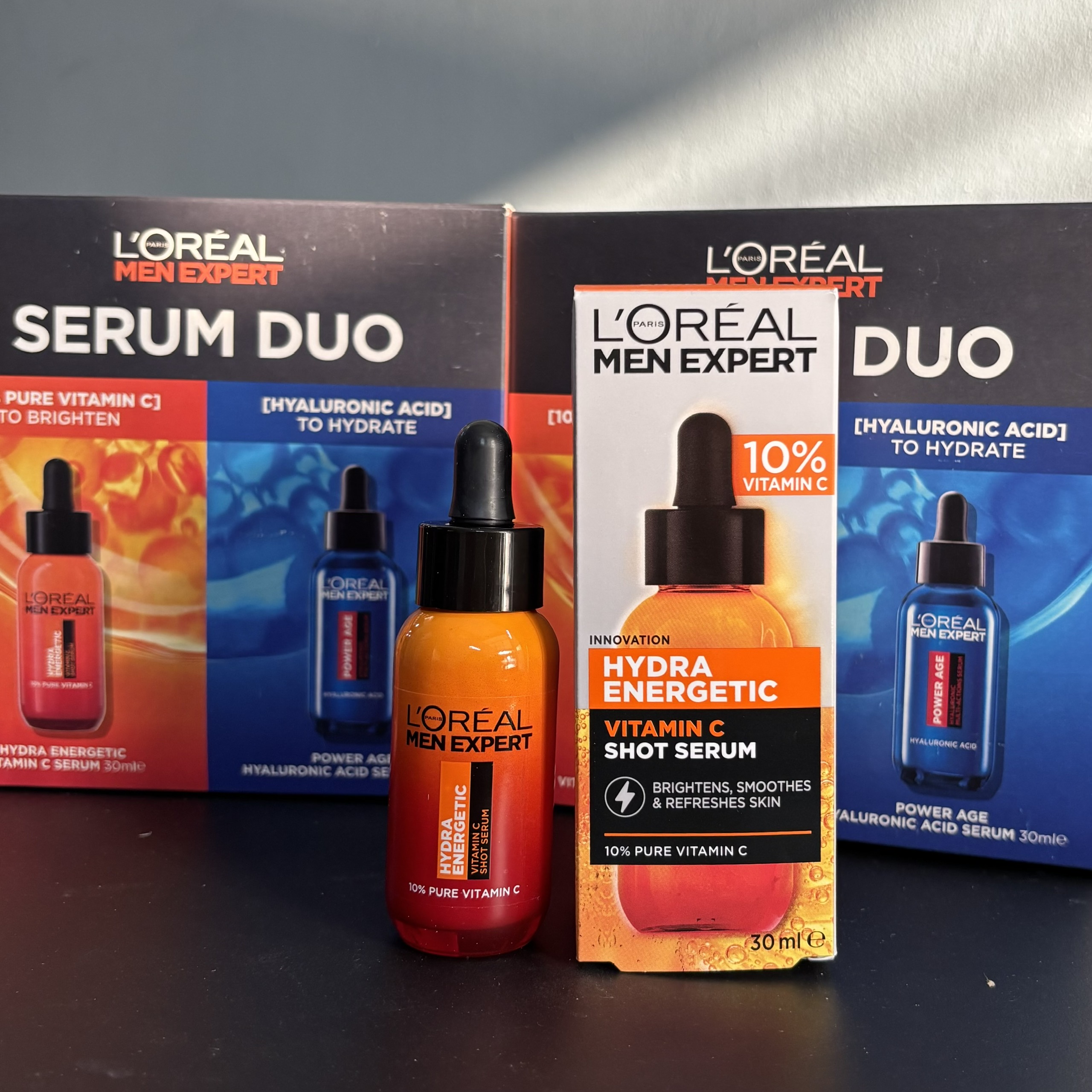 L'oreal Men Expert Serum cho nam Hydra Energetic Vitamin C hỗ trợ sáng da 30ml (01/27)