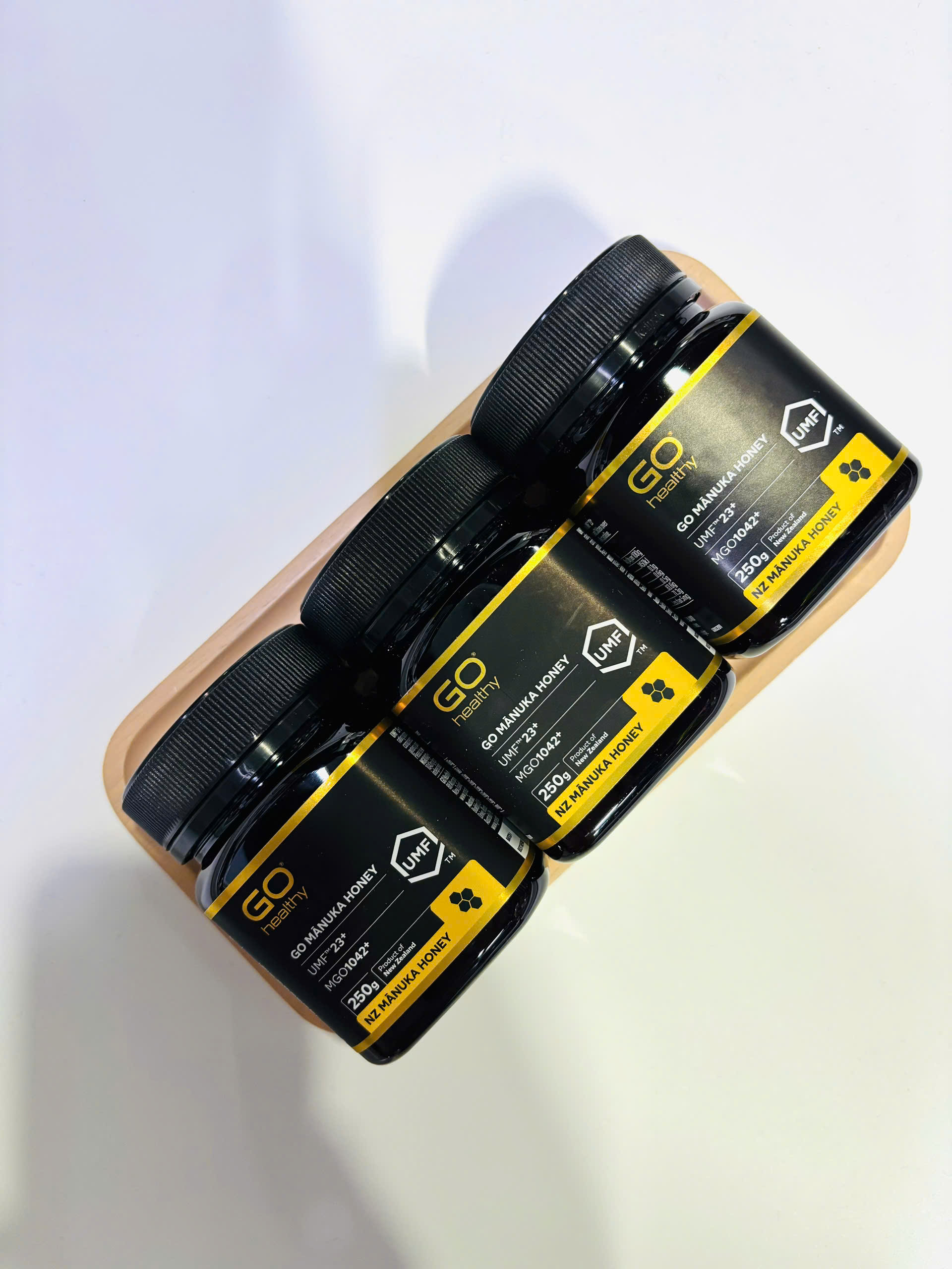 Go healthy go manuka honey UMF 23+ MGO 1042+ mật ong cao cấp 250g (07/28)