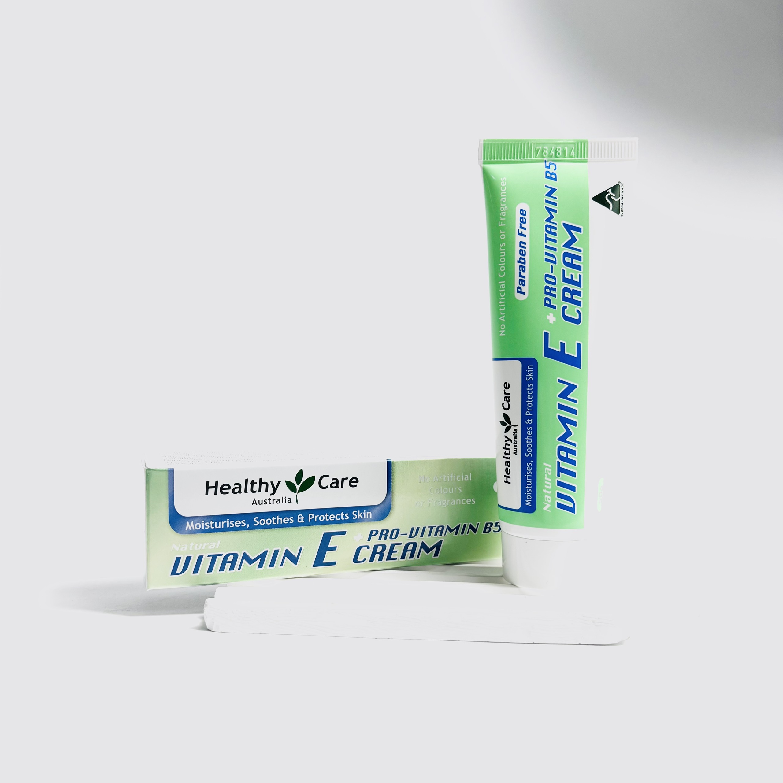 Healthy Care Vitamin E + Pro Vitamin B5 Cream kem dưỡng ẩm chuyên sâu cấp nước cho da 50g (01/29)