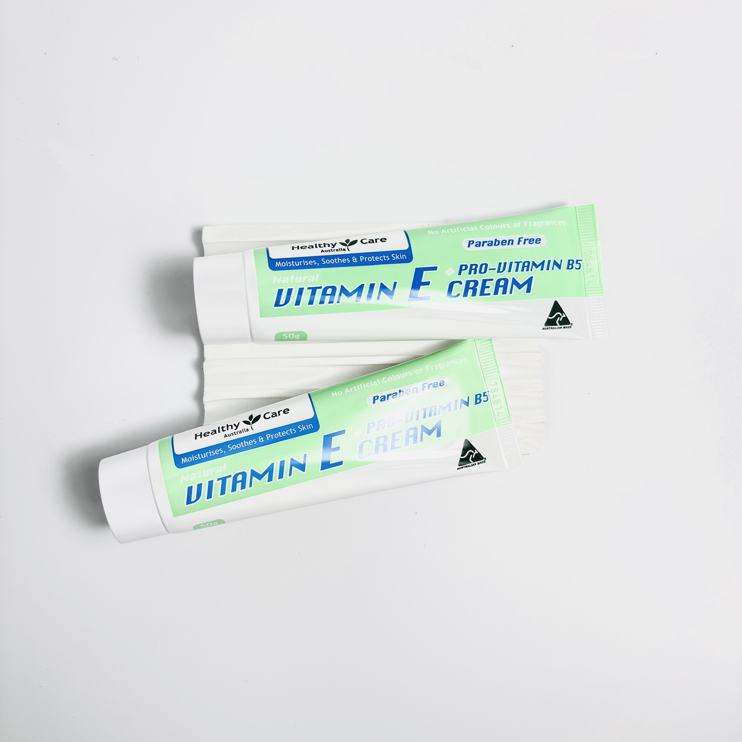Healthy Care Vitamin E + Pro Vitamin B5 Cream kem dưỡng ẩm chuyên sâu cấp nước cho da 50g (01/29)