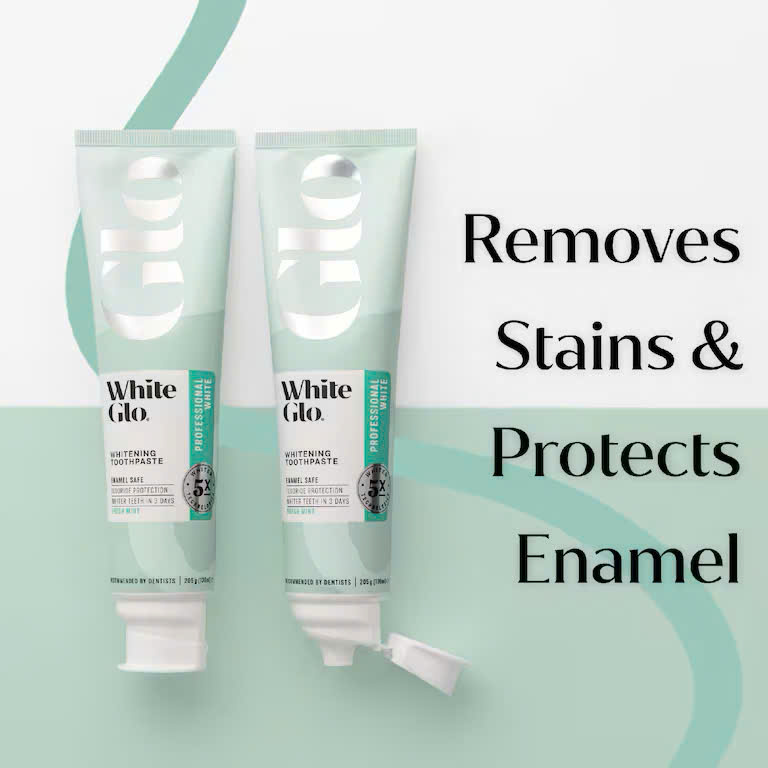 White Glo Professional White Whitening Toothpaste - kem đánh răng làm trắng tối ưu 205g (2029)