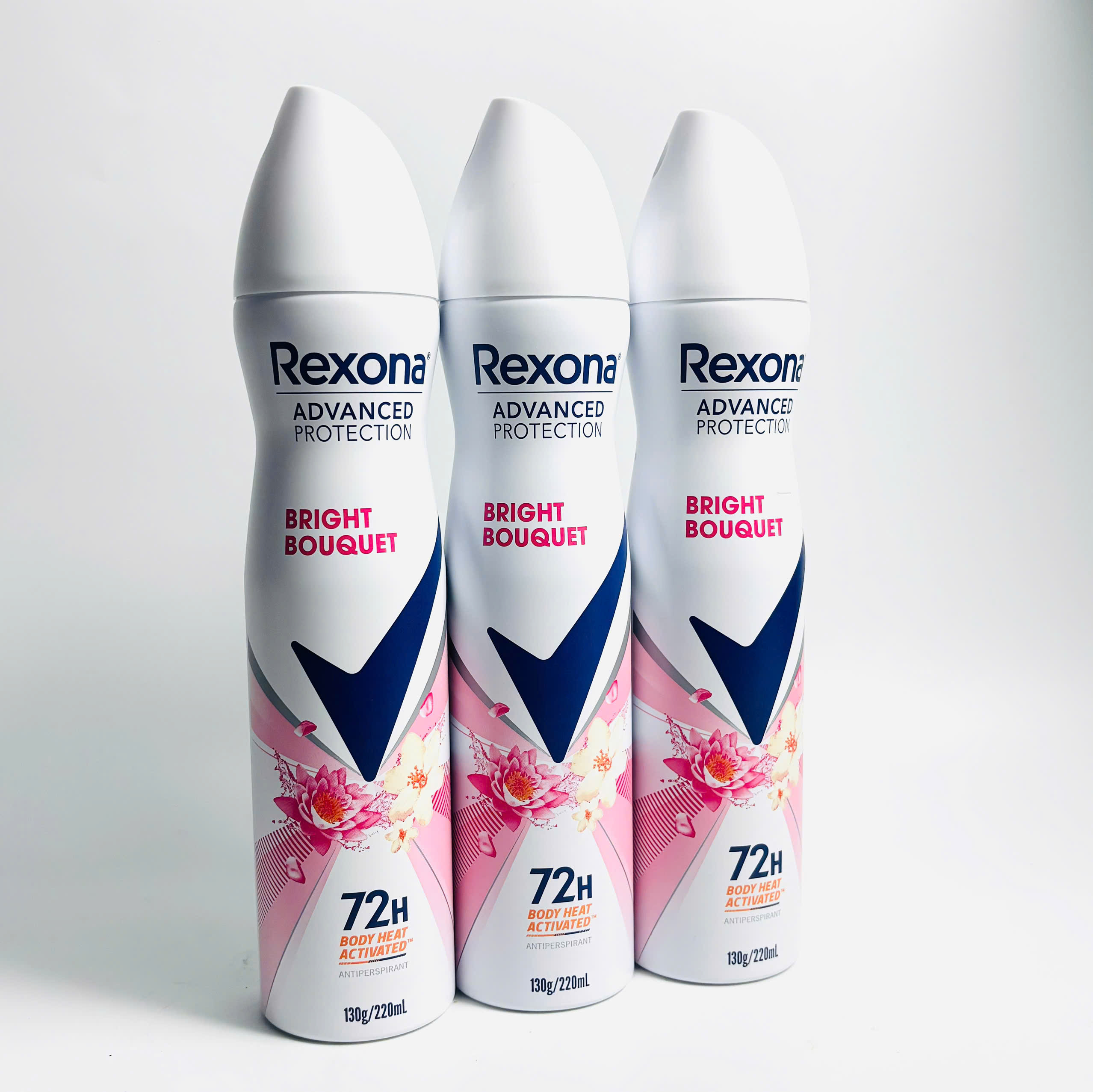 Rexona Women Advanced Protection Bright Bouquet xịt khử mùi cho nữ 220ml