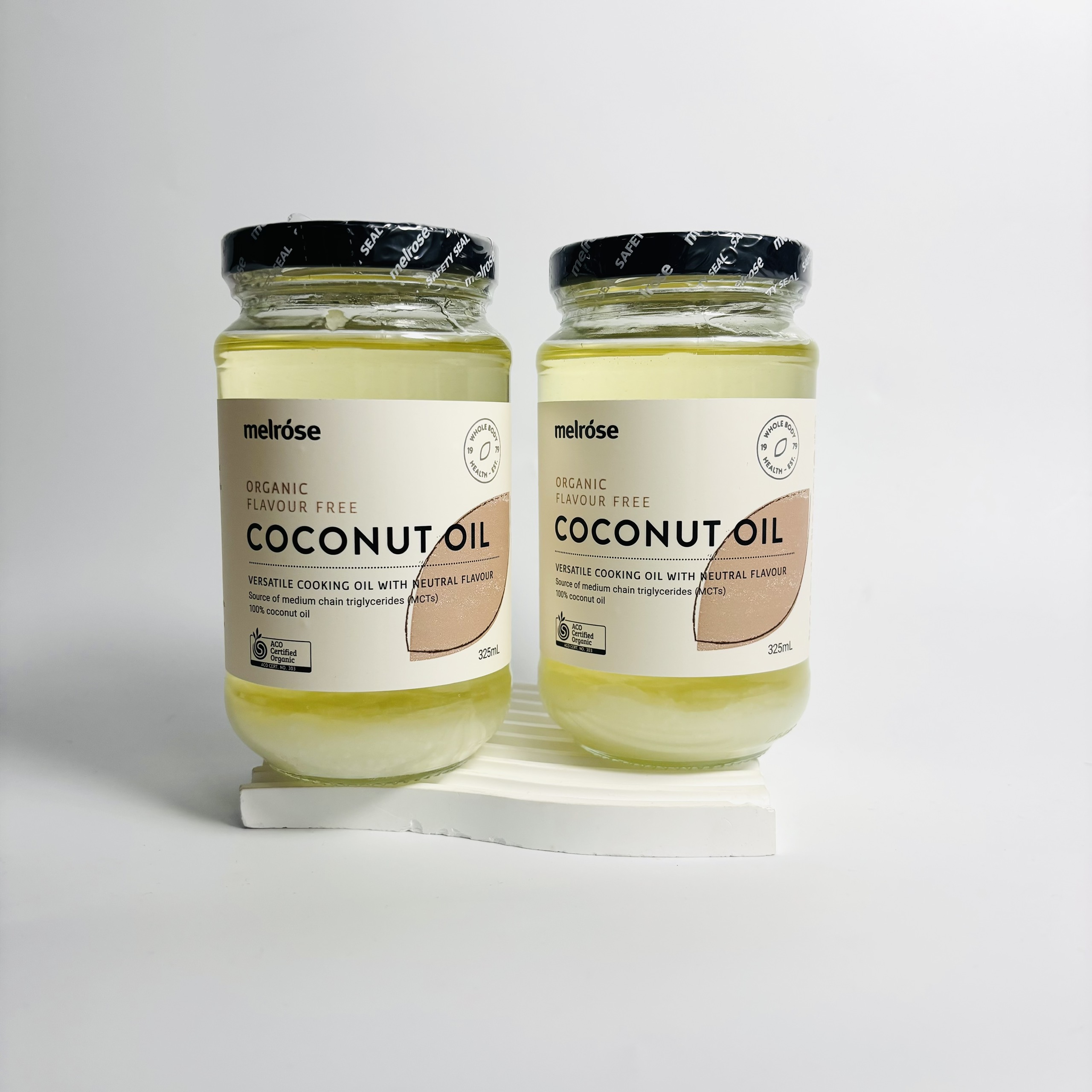 Melrose Organic Flavour Free Coconut Oil dầu dừa hữu cơ không hương vị thích hợp cho nấu ăn 325ml (09/29)