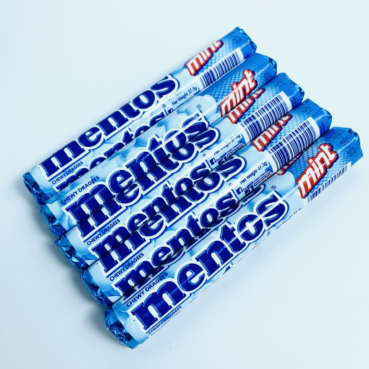 Mentos chewy mint kẹo ngậm bạc hà Úc 40 cây x 37.5g (10/27)