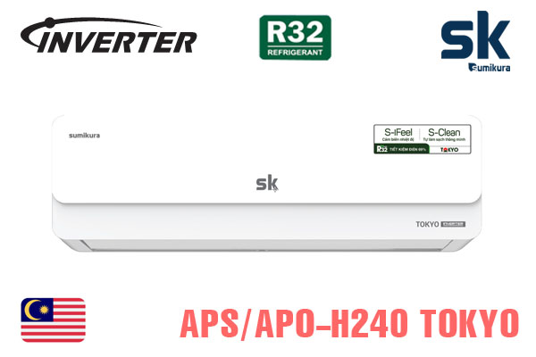 Điều hòa Sumikura 24000BTU 2 chiều Inverter APS/APO-H240/TOKYO