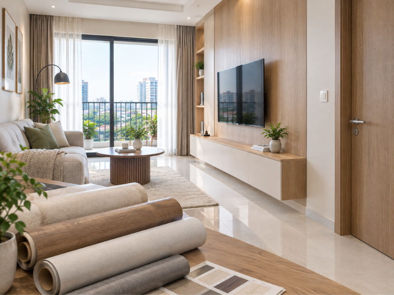 Thay đổi không gian bằng phim dán Cách làm mới ngôi nhà nhanh gọn, không cần đập phá