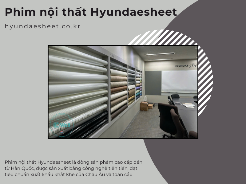Phim nội thất Hyundaesheet công nghệ tiên tiến đến từ Hàn Quốc