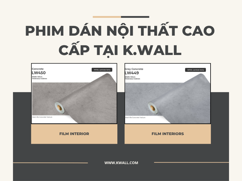 phim dán nội thất cao cấp tại K.Wall