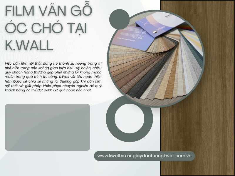 Film Vân Gỗ Óc Chó Tại K.Wall