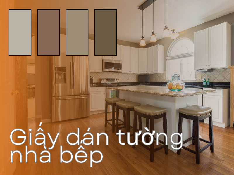Giấy dán tường nhà bếp