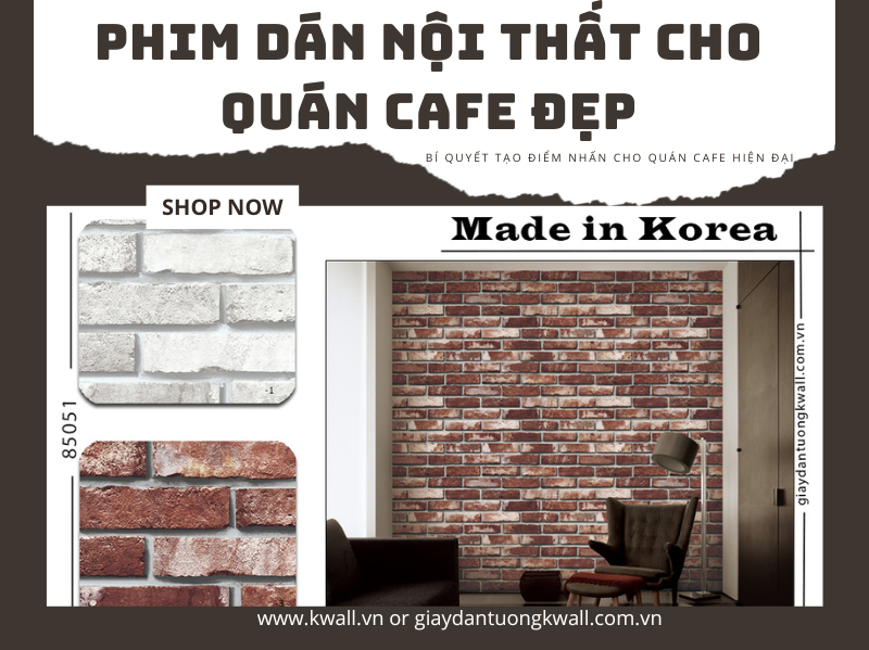 Phim dán nội thất cho quán cafe đẹp