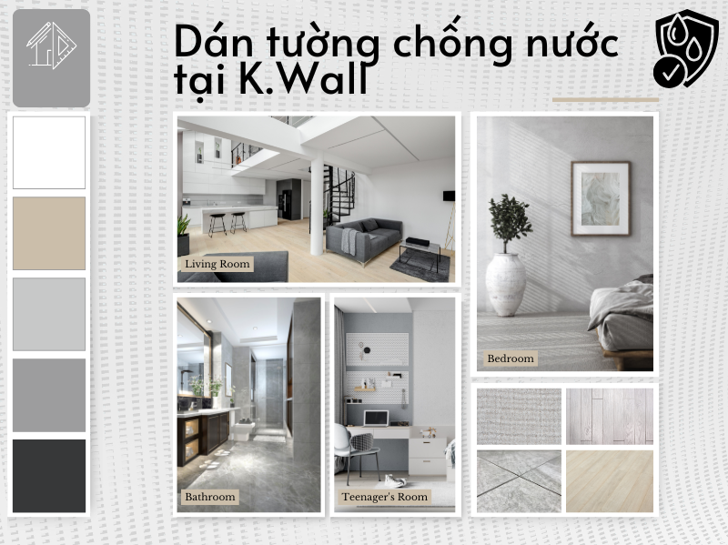 Dán tường chống nước tại K.Wall