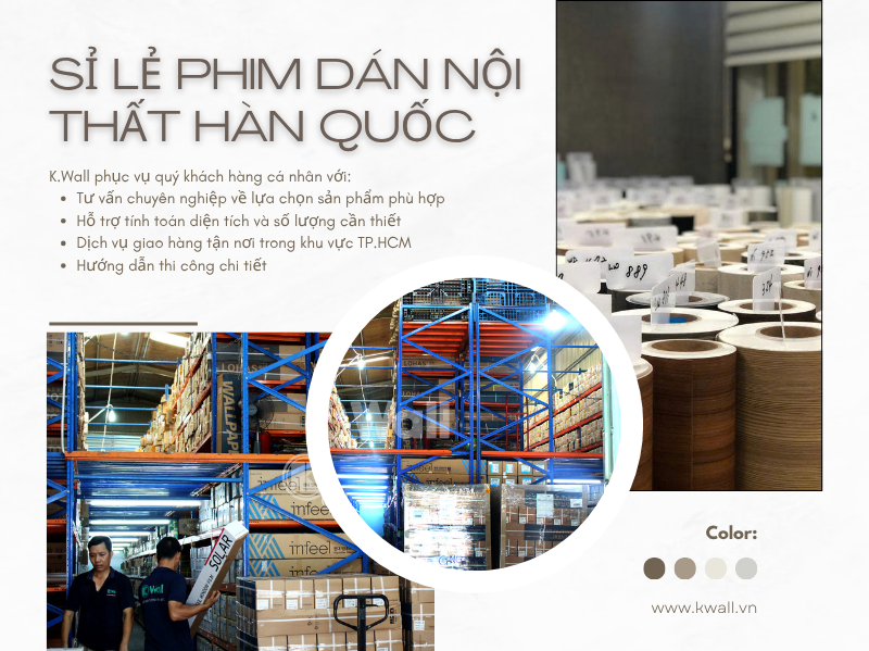 Sỉ lẻ phim dán nội thất Hàn Quốc
