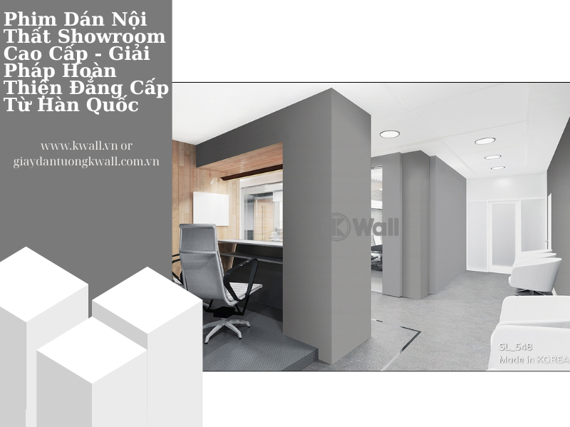 Phim dán nội thất showroom cao cấp