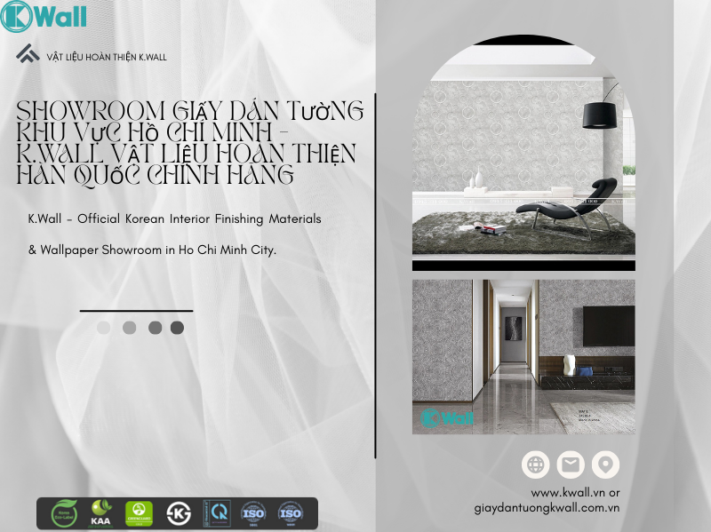 Showrom giấy dán tường khu vực Hồ Chí Minh