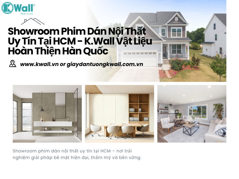 Showrom phim dán nội thất uy tín tại HCM