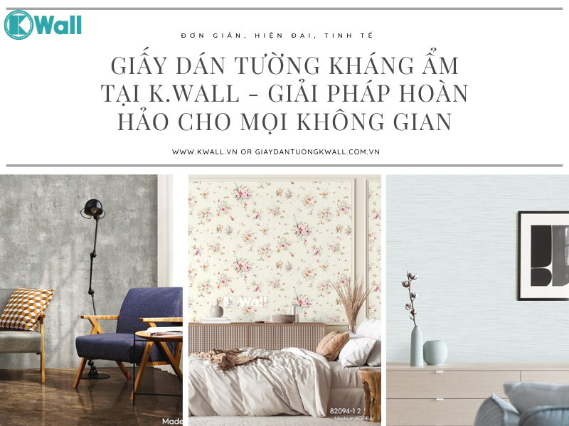 Giấy dán tường kháng ẩm tại K.wall
