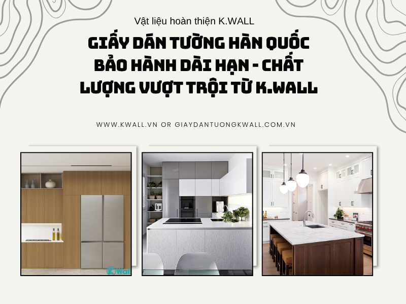 Giấy dán tường Hàn Quốc bảo hành dài hạn