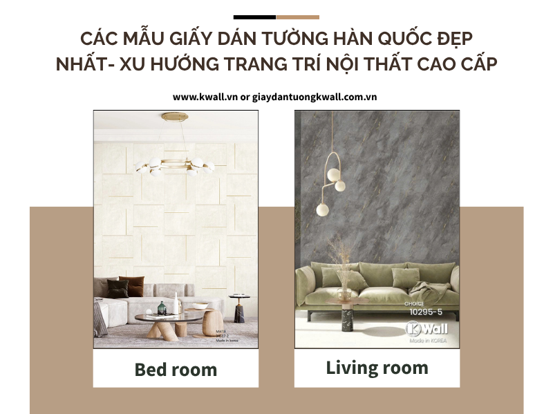 Các mẫu giấy dán tường Hàn Quốc đẹp nhất