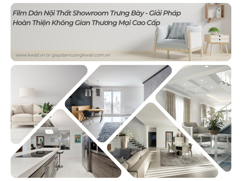 Film dán nội thất showroom trưng bày
