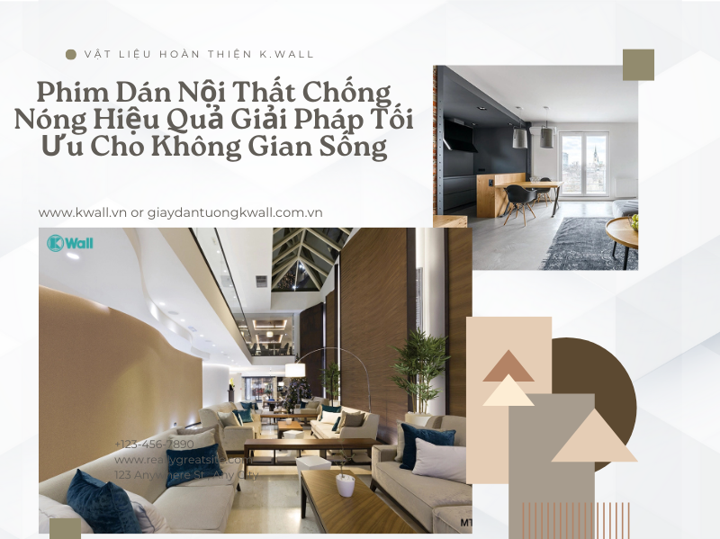 Phim dán nội thất chống nóng hiệu quả