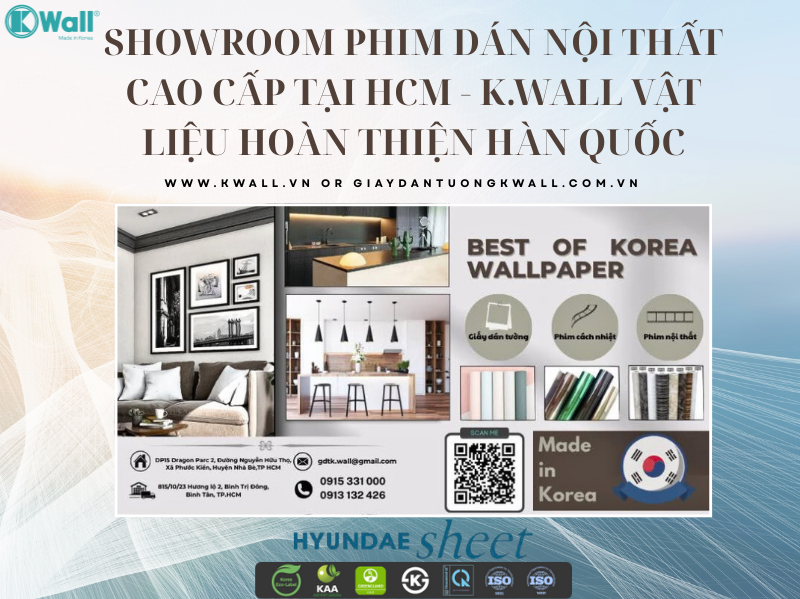 Showroom phim dán nội thất cao cấp tại HCM