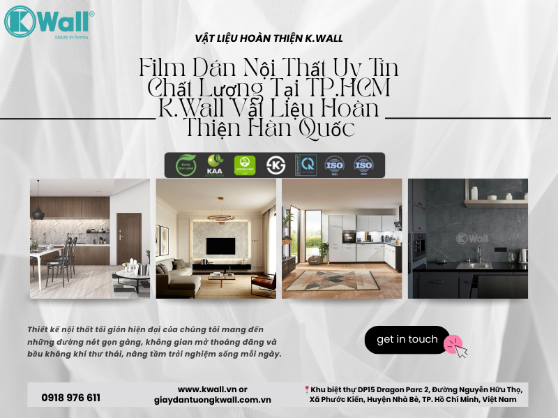 Film dán nội thất uy tín chất lượng tại TP.HCM