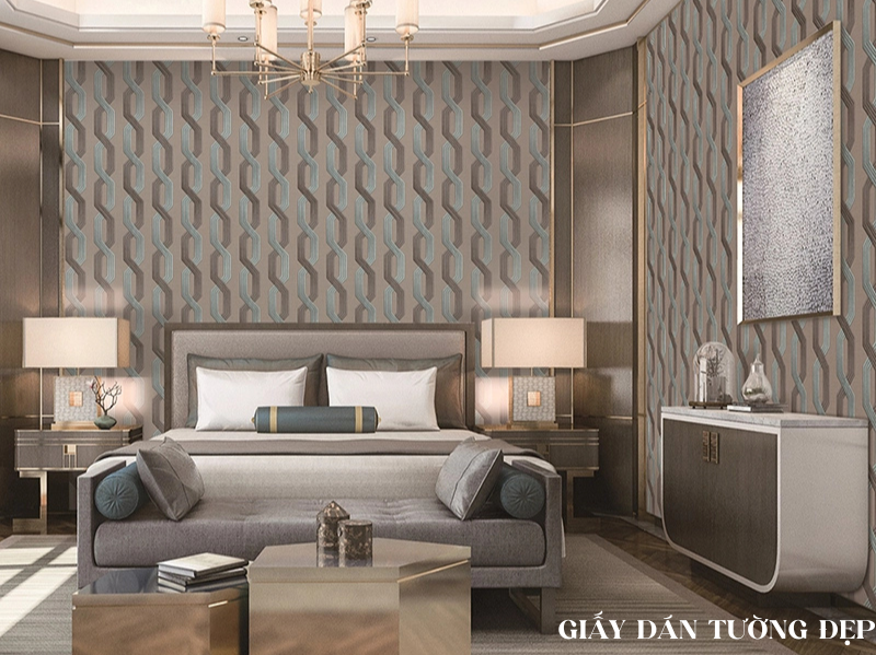 Giấy dán tường đẹp - Tinh hoa trang trí nội thất hiện đại