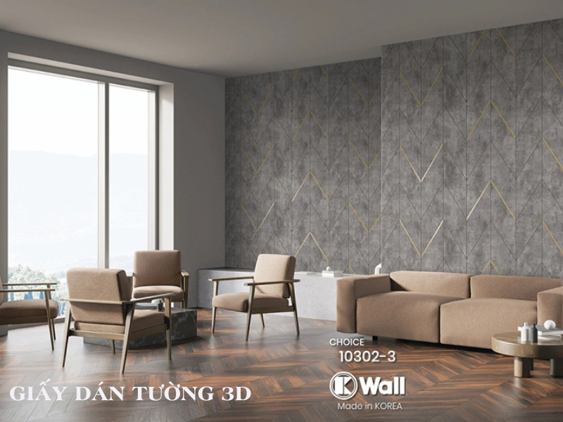 Giấy Dán Tường 3D: Tạo Không Gian Sống Đẹp Mắt và Ấn Tượng