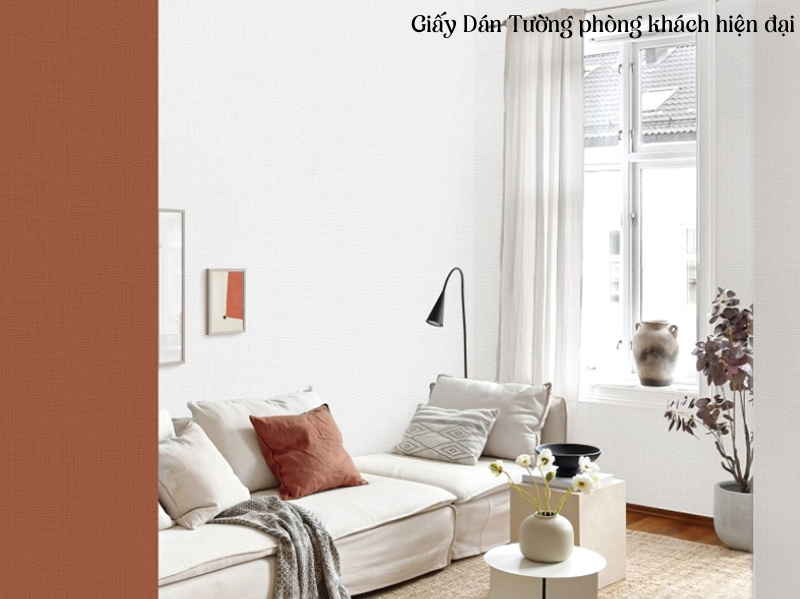 Lựa Chọn Giấy Dán Tường Phòng Khách Hiện Đại: Bí Quyết Tạo Nên Không Gian Đẳng Cấp