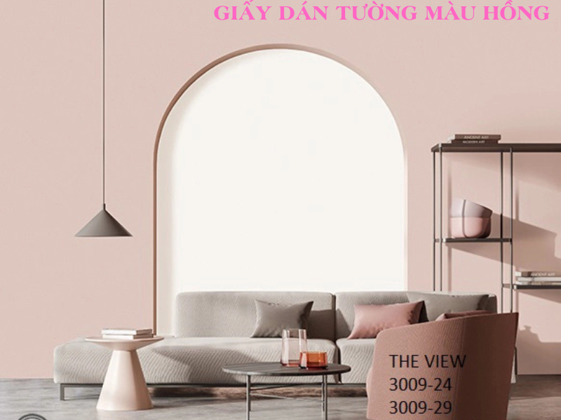Giấy Dán Tường Màu Hồng: Lựa Chọn Hoàn Hảo Cho Phòng Ngủ Lãng Mạn